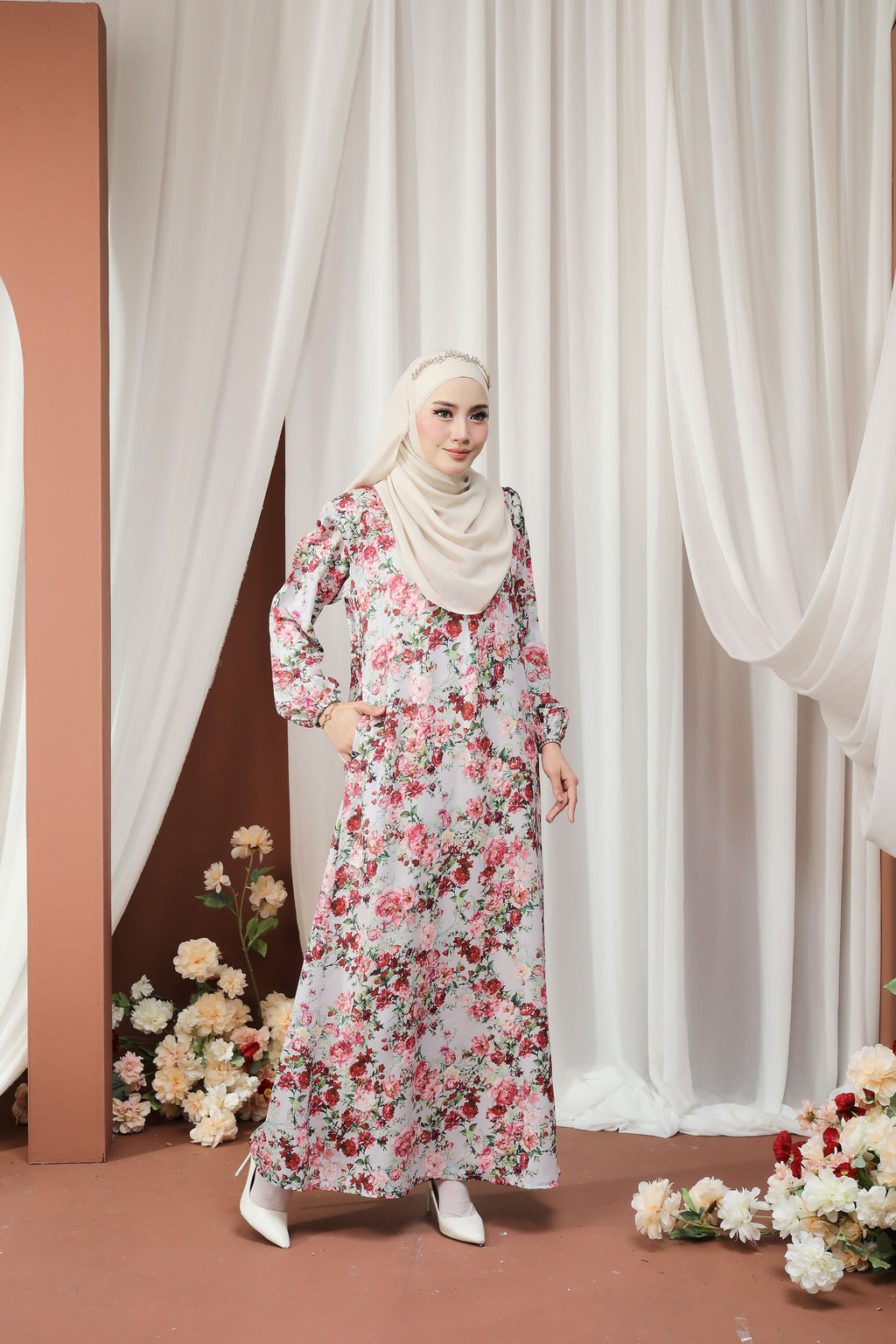 Jubah Humaira Classic - JHC-604 ( ROSEWOOD )