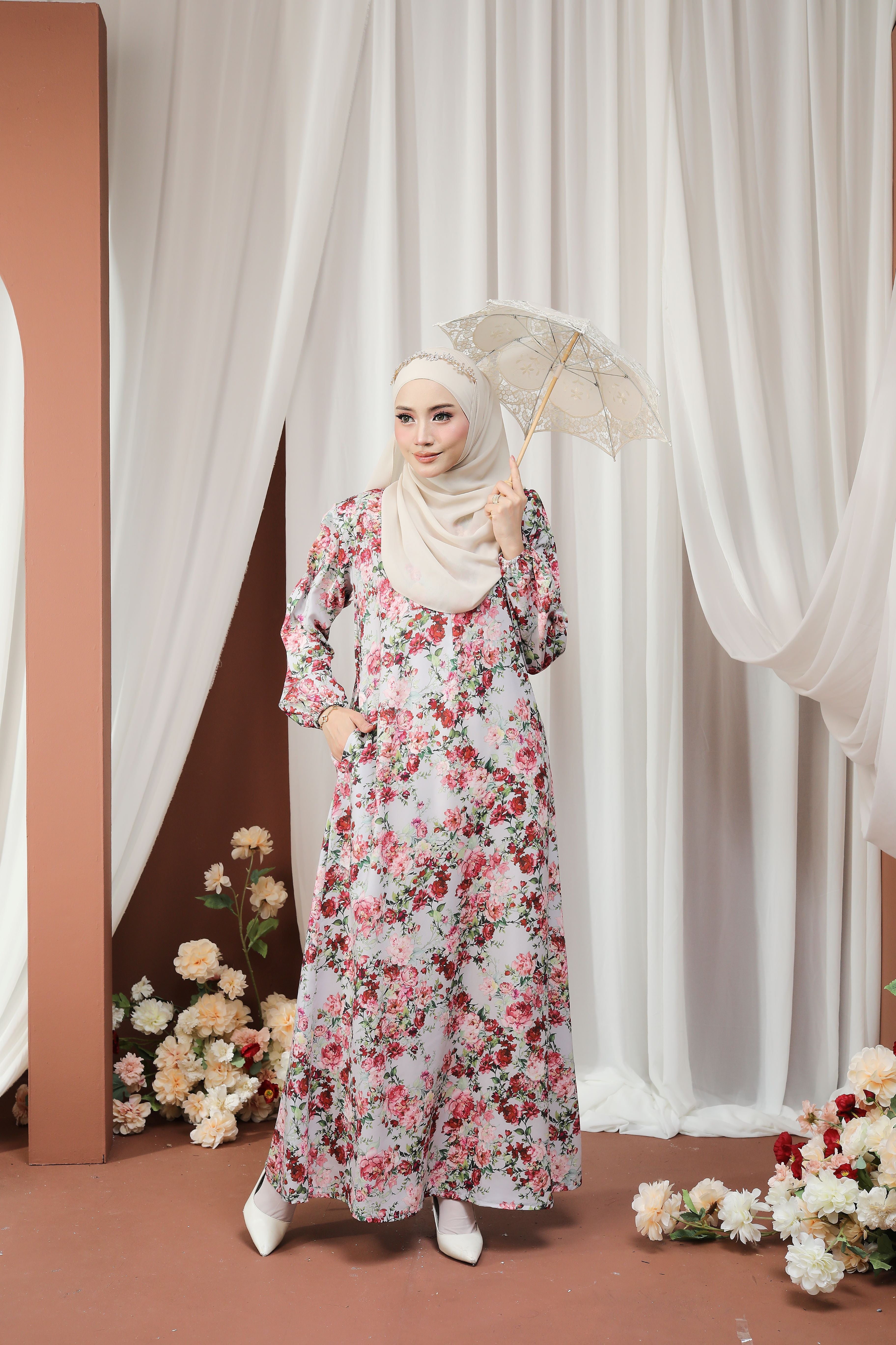Jubah Humaira Classic - JHC-604 ( ROSEWOOD )
