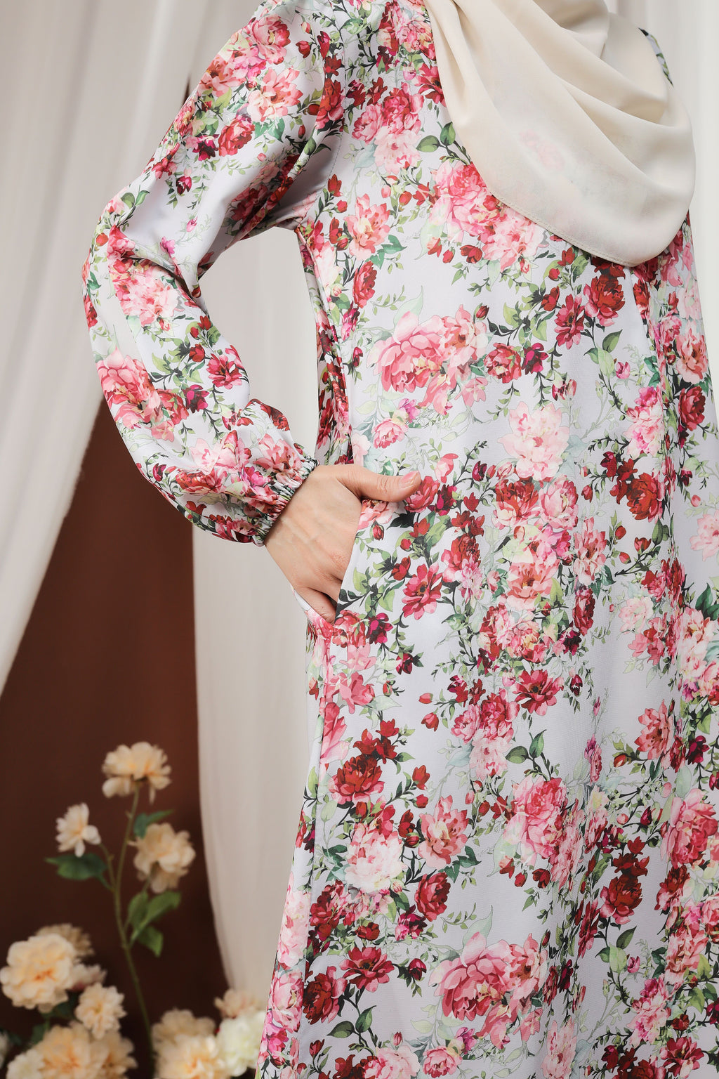 Jubah Humaira Classic - JHC-604 ( ROSEWOOD )
