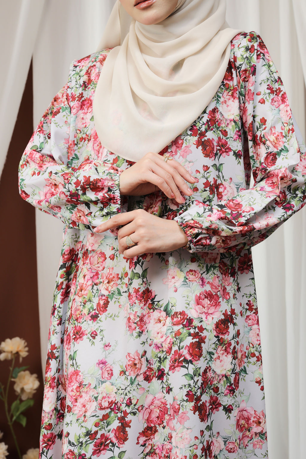 Jubah Humaira Classic - JHC-604 ( ROSEWOOD )