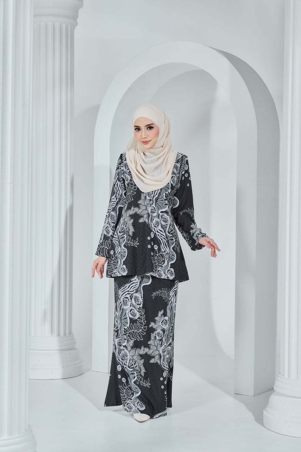 LARA BATIK EXCLUSIVE - LBE-112 ( BLACK )