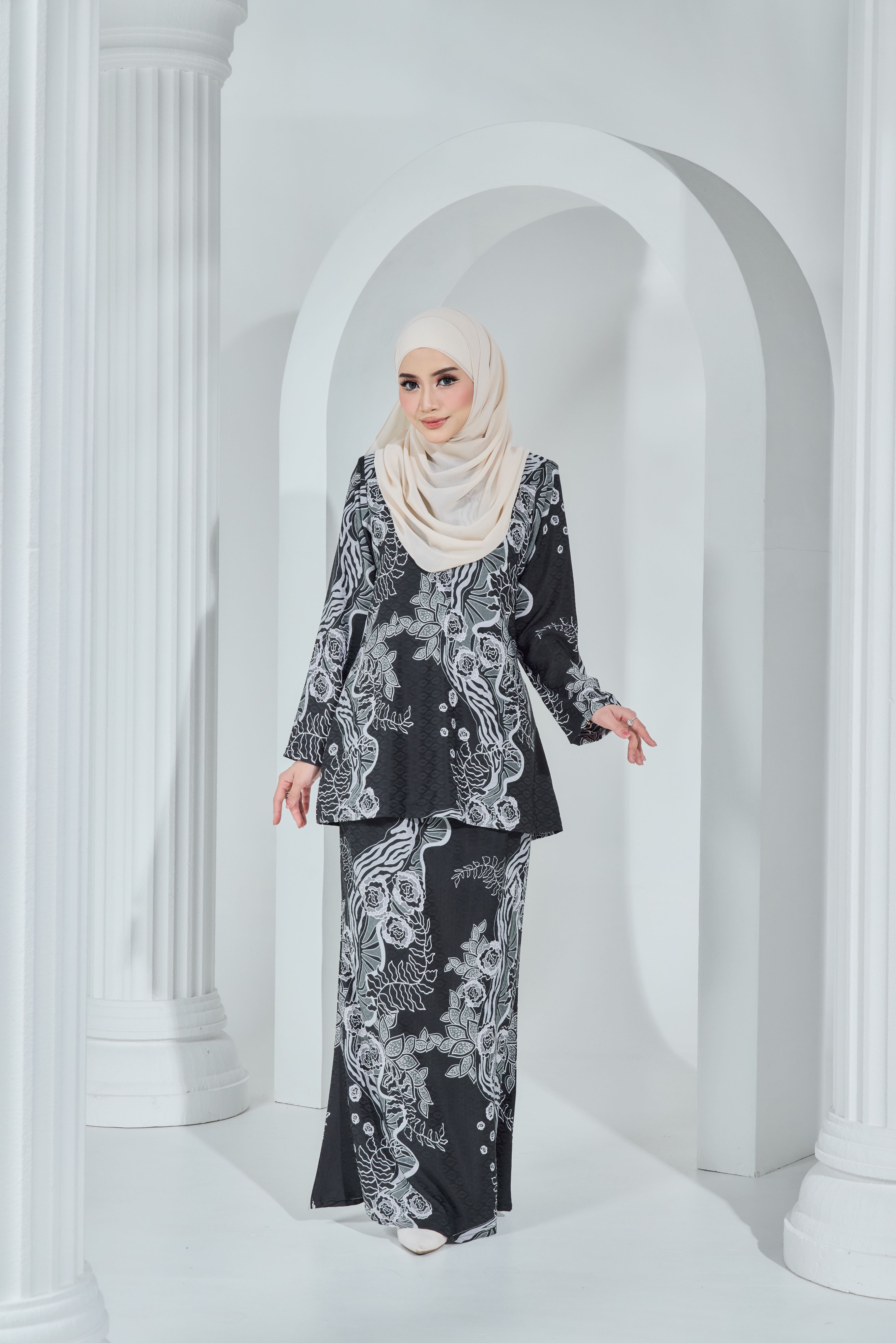 LARA BATIK EXCLUSIVE - LBE-112 ( BLACK )