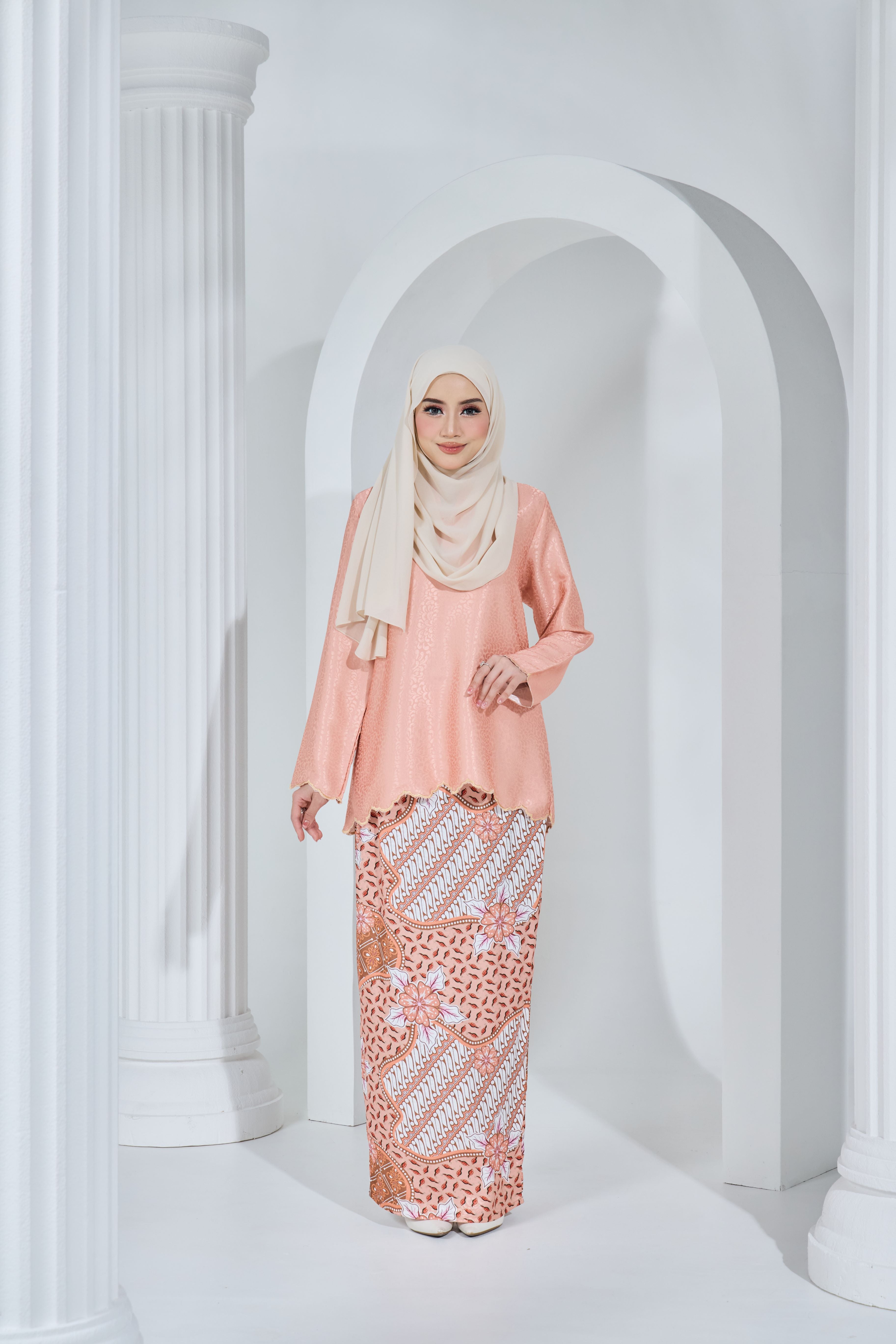 Nayla Amani Exclusive- NAE-123 (LIGHT PEACH)