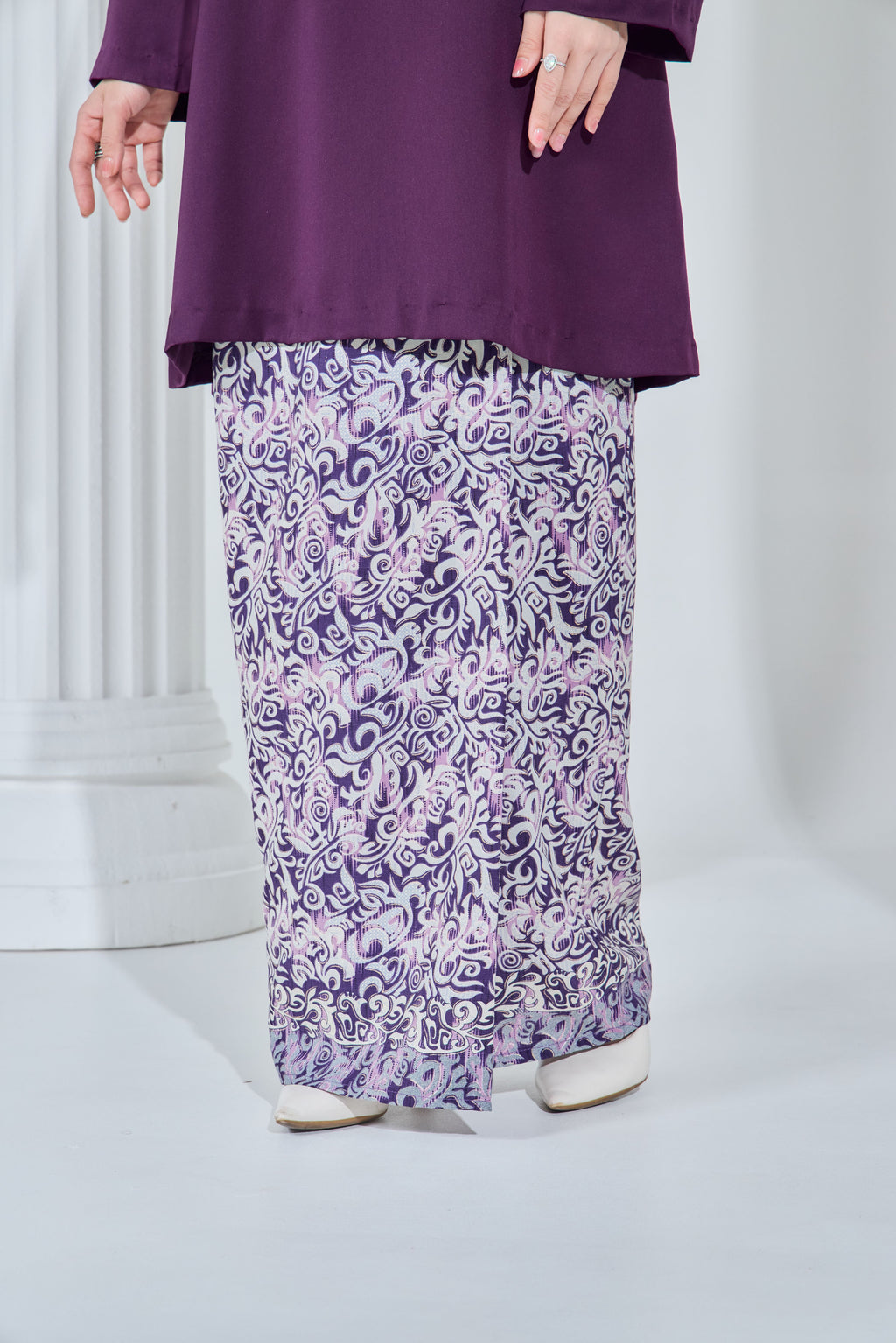 Kurung Citra Permaisuri -KCP-127 ( MANGOSTEEN )