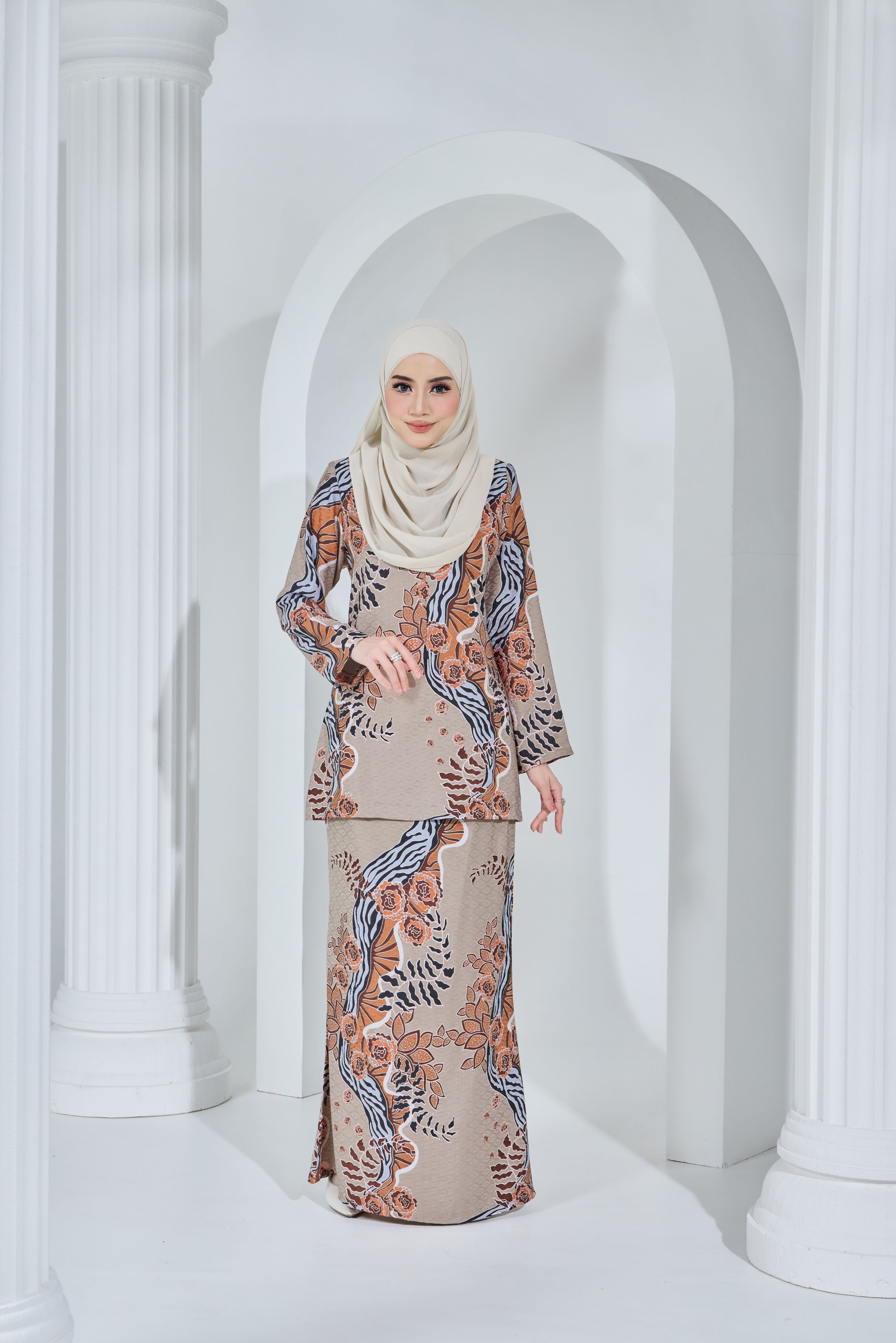 LARA BATIK EXCLUSIVE - LBE-113 ( KHAKI )