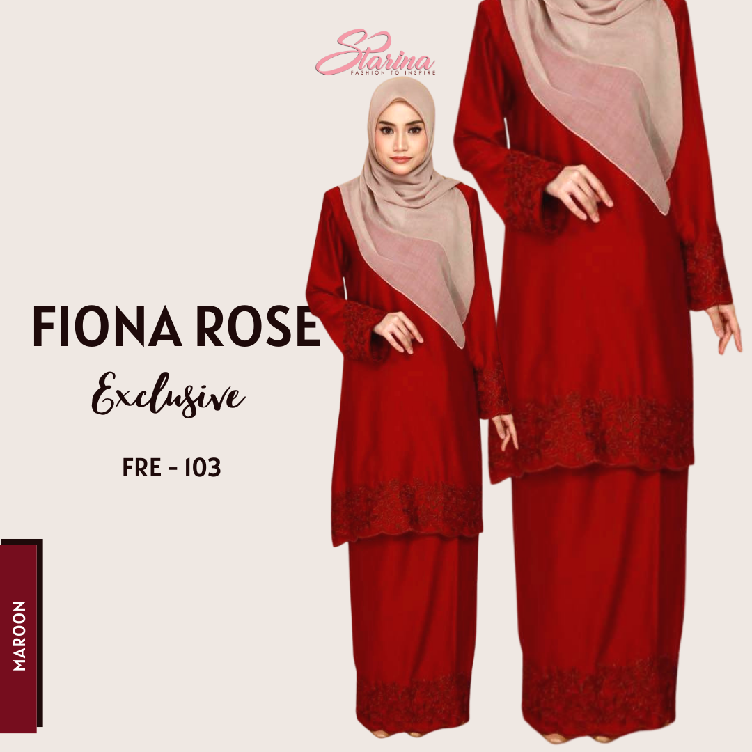 FIONA ROSE EXCLUSIVE - MAROON