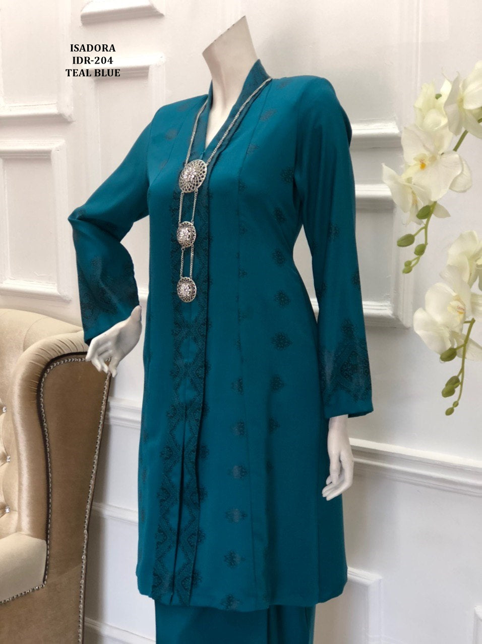 ISADORA - TEAL BLUE