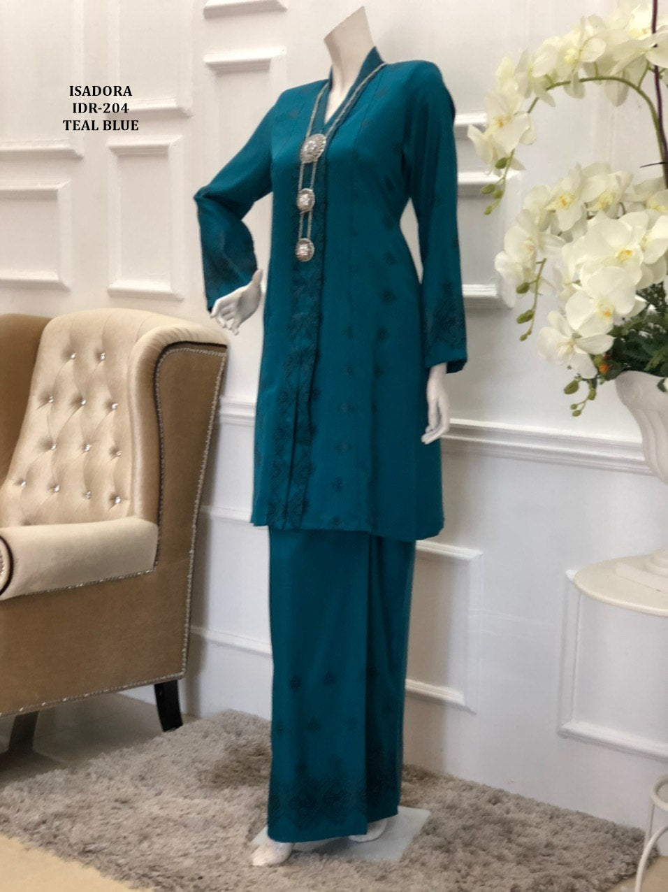 ISADORA - TEAL BLUE