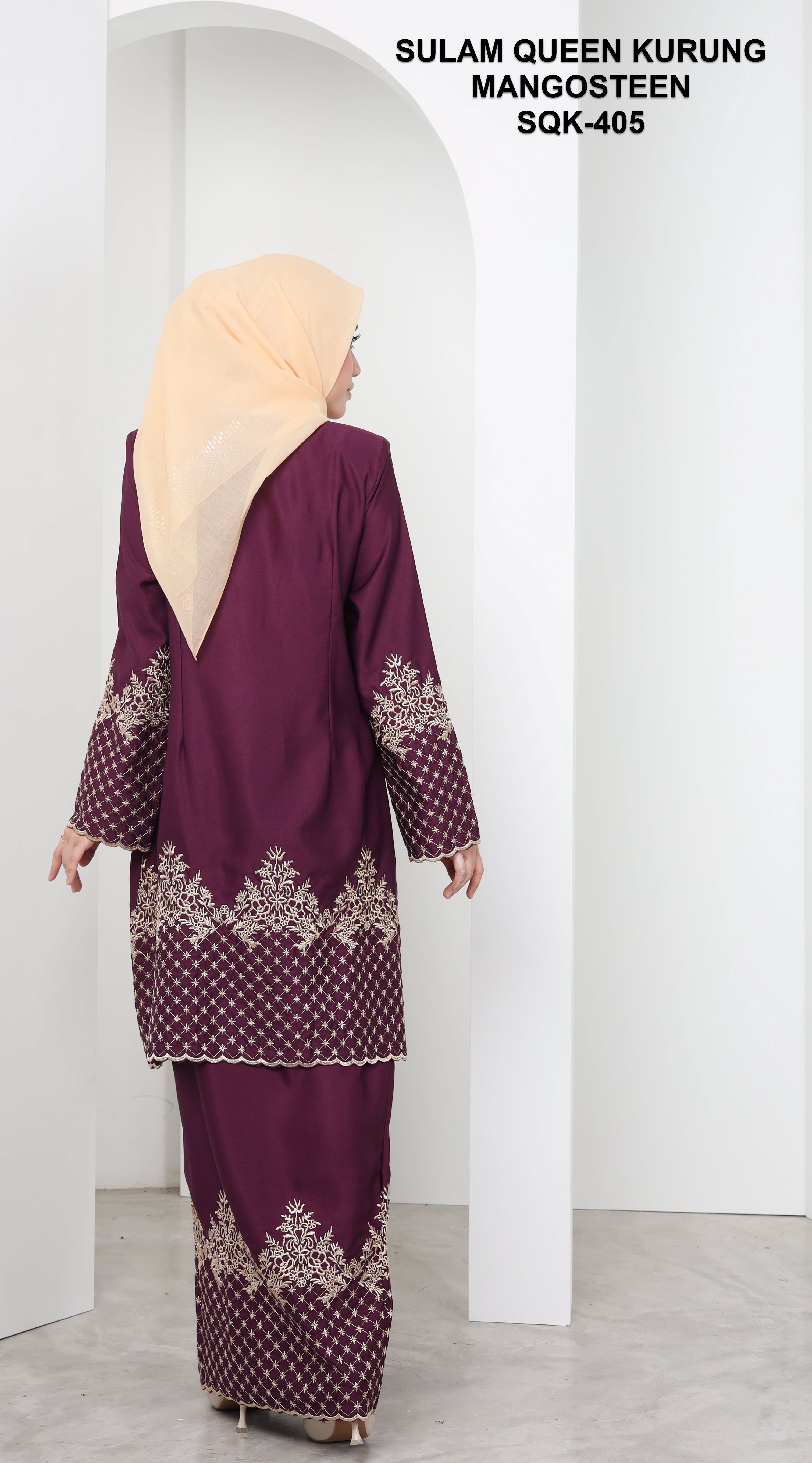 SULAM QUEEN KURUNG - MANGOSTEEN