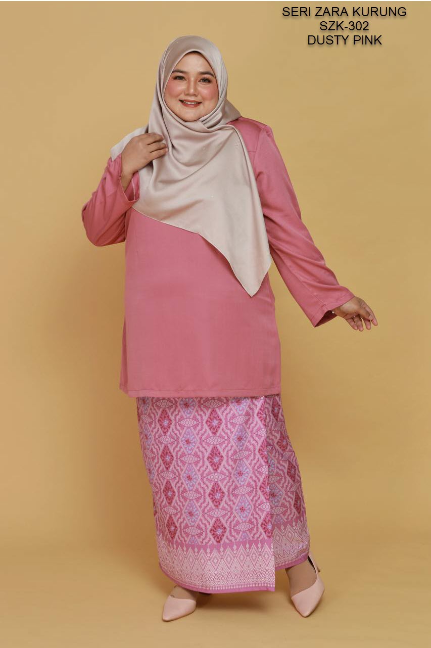 SERI ZARA KURUNG - DUSTY PINK