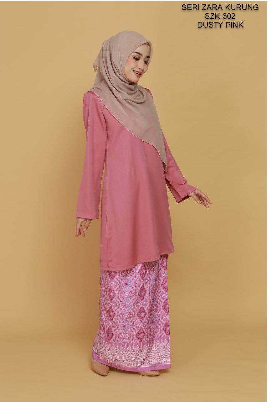 SERI ZARA KURUNG - DUSTY PINK