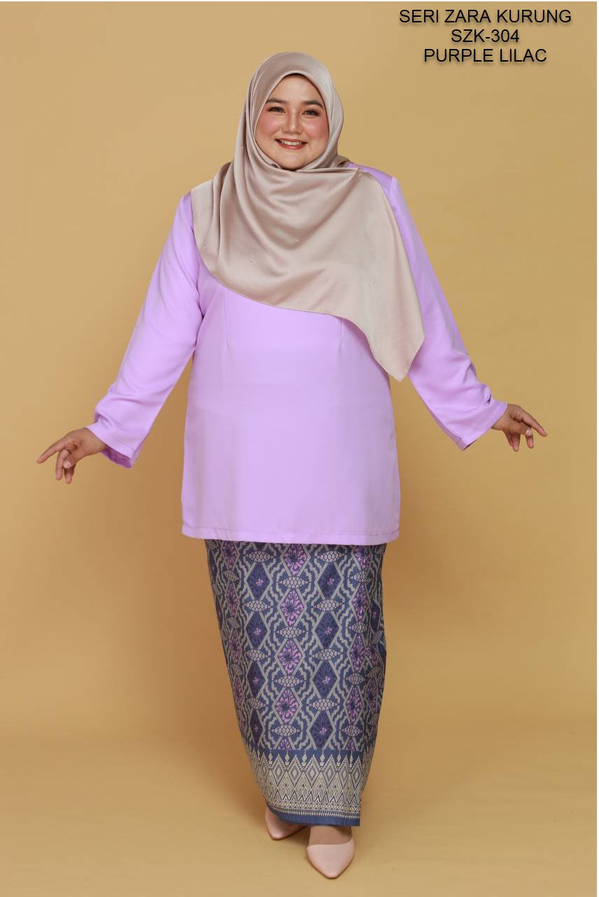 SERI ZARA KURUNG -PURPLE LILAC