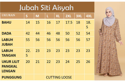 Jubah Siti Aisyah