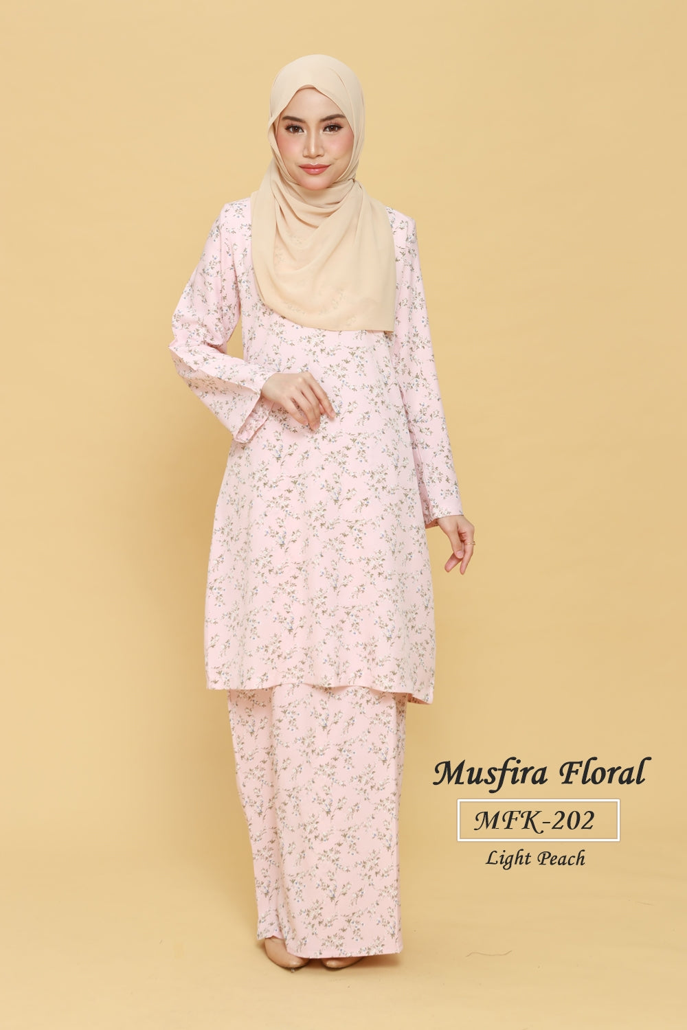 Musfira Floral Kurung