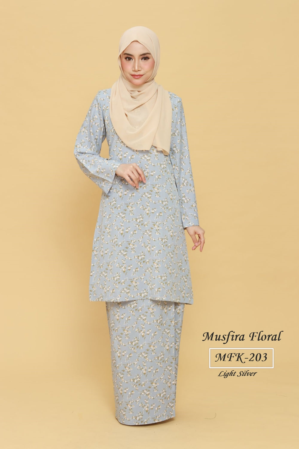 Musfira Floral Kurung